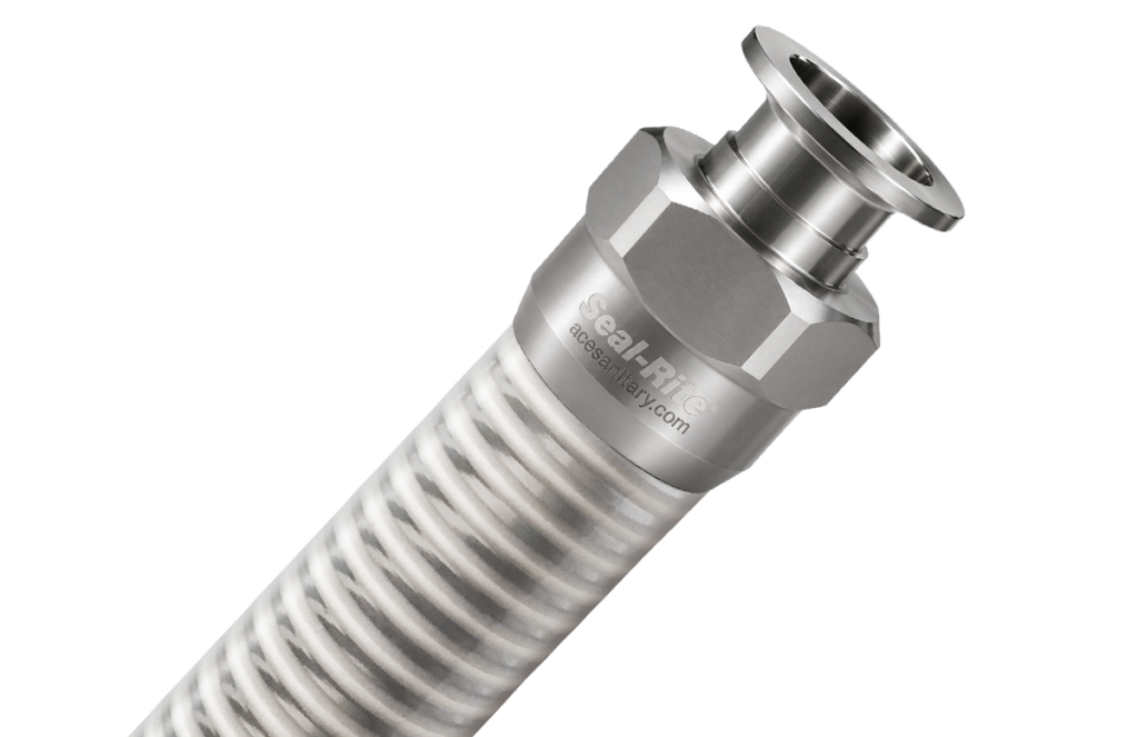 Ace Sanitary PHH hose with Seal-Rite fitting